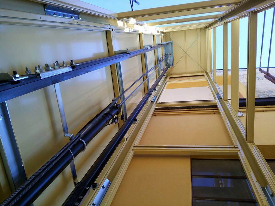 Struttura portante di un ascensore
