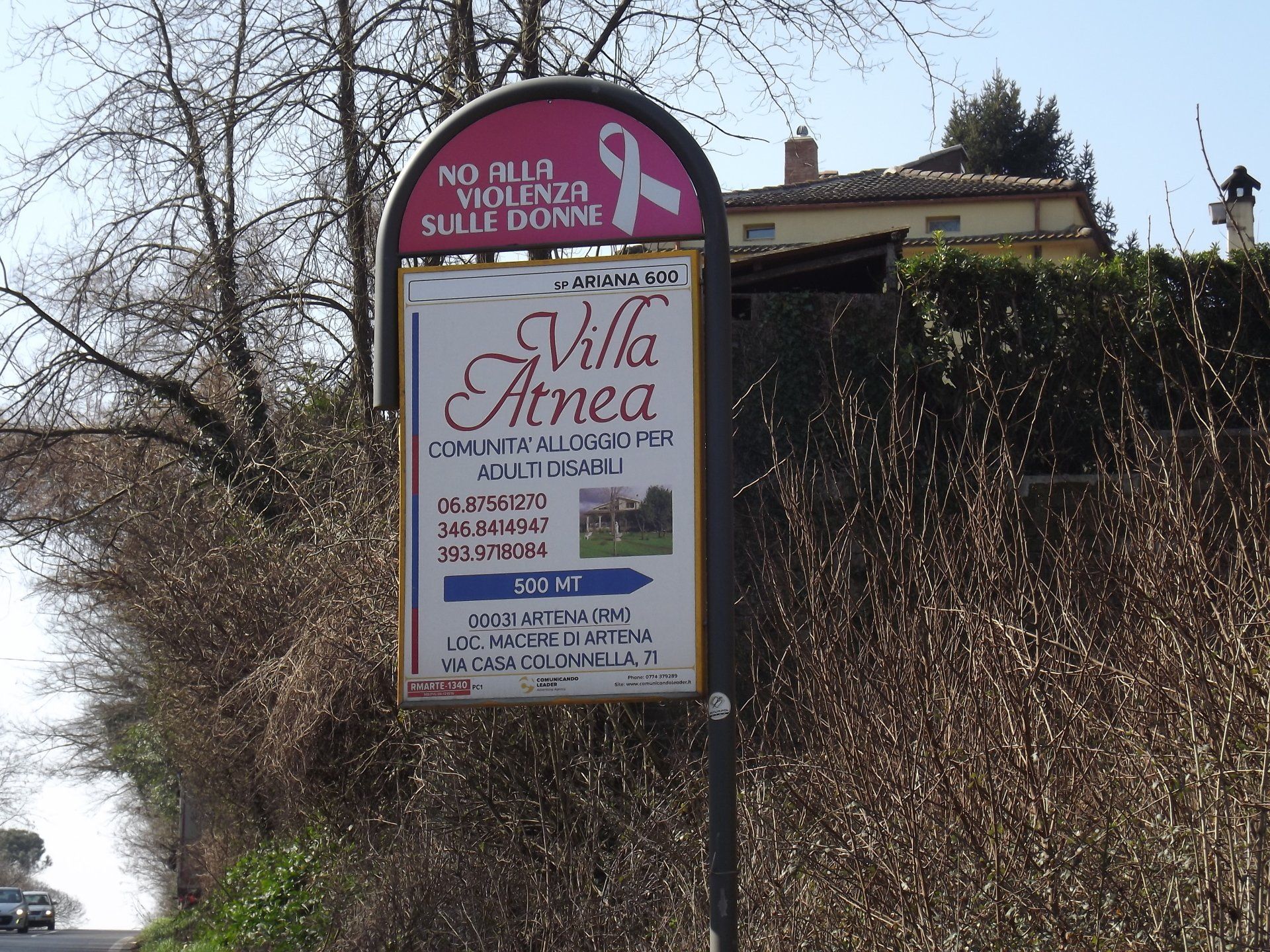 Villa Atnea esterni Artena Roma