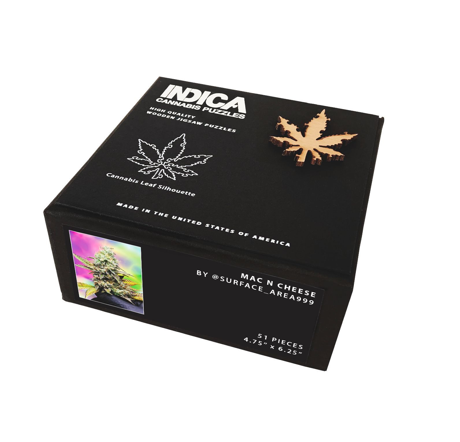 Indica Puzzle Chipboard Box