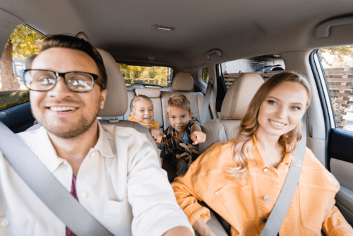 An image showing a happy family spending personal time together.