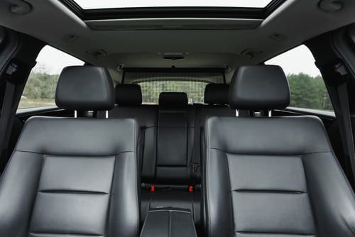 An image showing a clean car interior, enabling enhanced driving experience and hygiene.