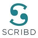 Scribd logo: Teal, stylized