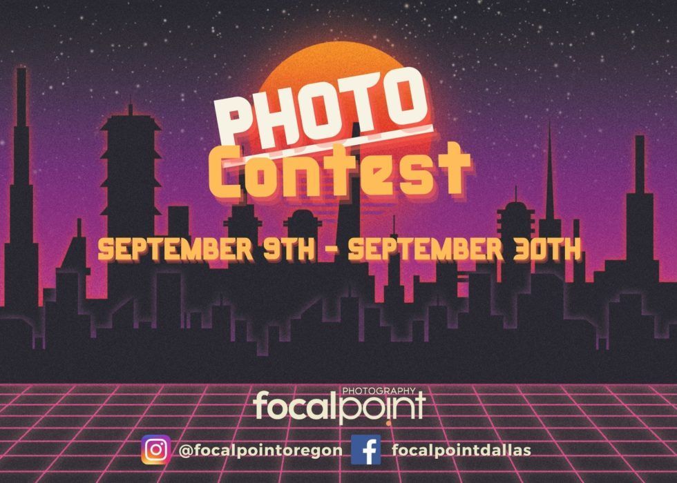 A poster for a photo contest that takes place on september 9th - september 30th