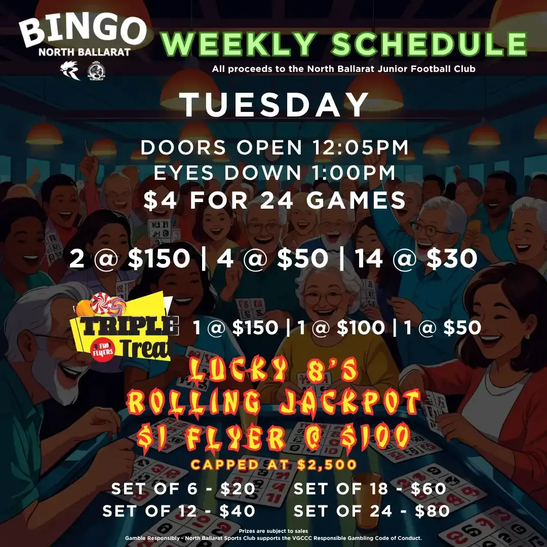 Bingo - 1pm