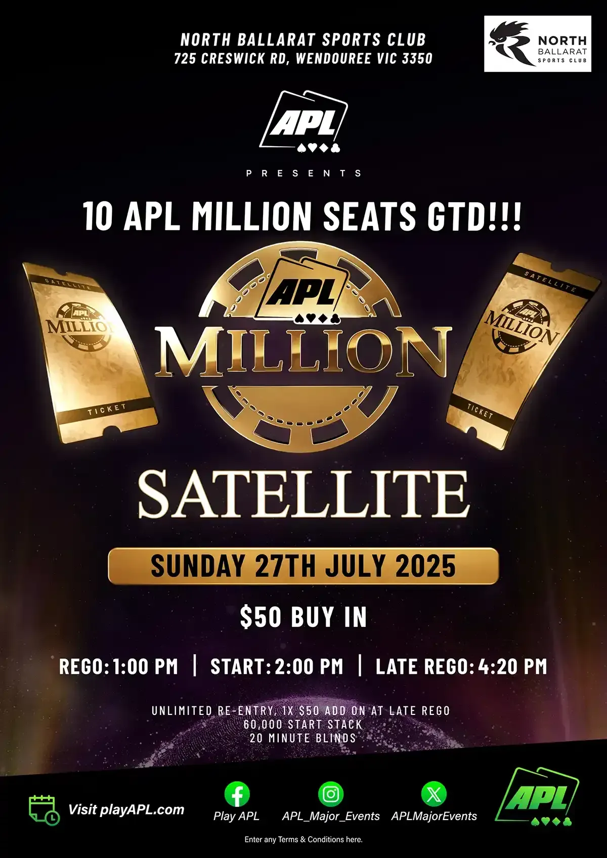 APL Million Satellite Event