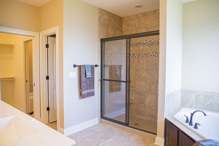Call Hansman Custom Homes for a Custom Bathroom With a Walk-in Shower