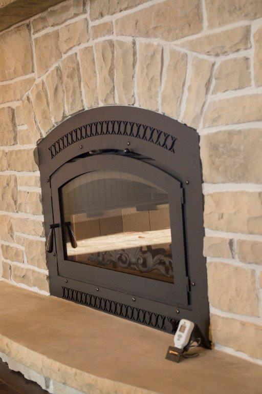 Brick Fireplace by Hansman Custom Homes in Mid-MO