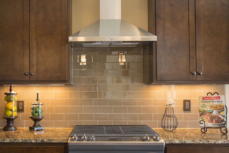 Closer Look at Counter & Oven by Hansman Custom Homes in Mid-Missouri