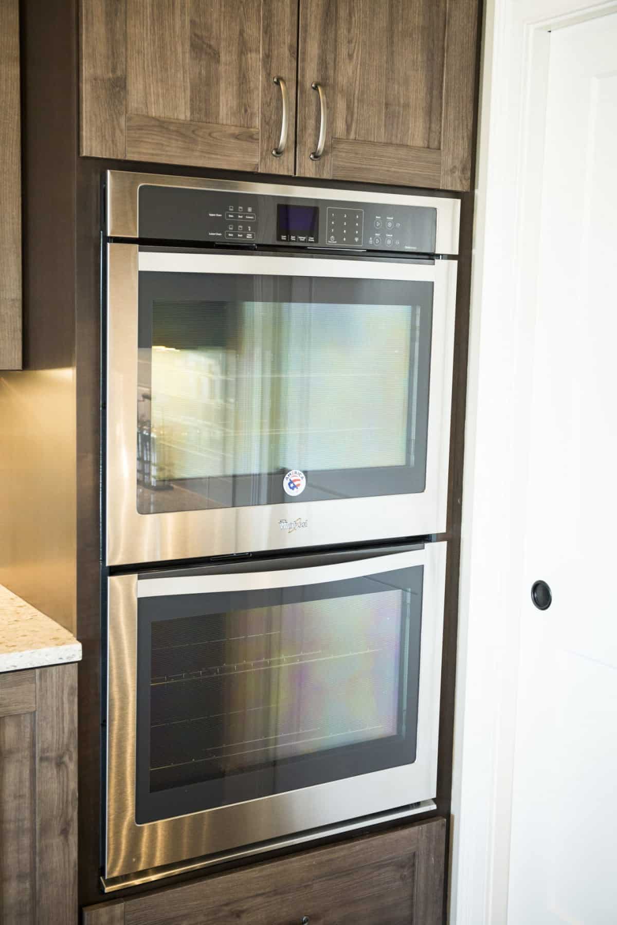 New Stacked Ovens in Kitchen by Hansman Custom Homes in Mid-Missouri
