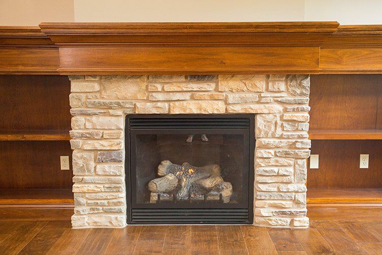 High Quality Fireplace Installation by Hansman Custom Homes in Mid-MO