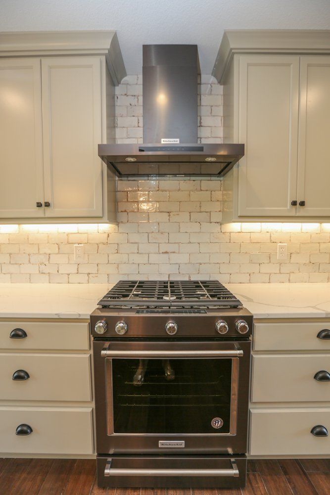 Oven & Light Cabinets by Hansman Custom Homes in Mid-Missouri