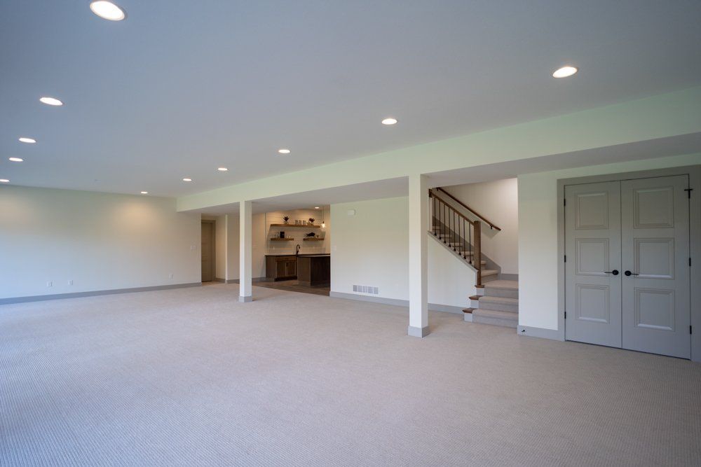 Add a Large, Spacious Basement by Hansman Custom Homes in Mid-MO