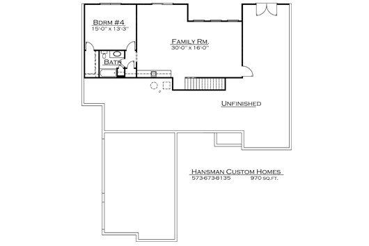 Hansman Custom Homes | Mid-Missouri | Tadley Home Floor Plans