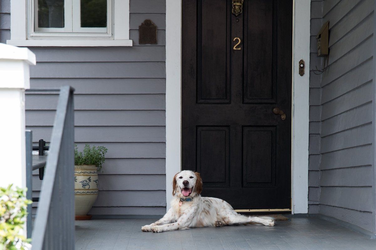 Check out these front door color ideas from Hansman Custom Homes in mid-Missouri