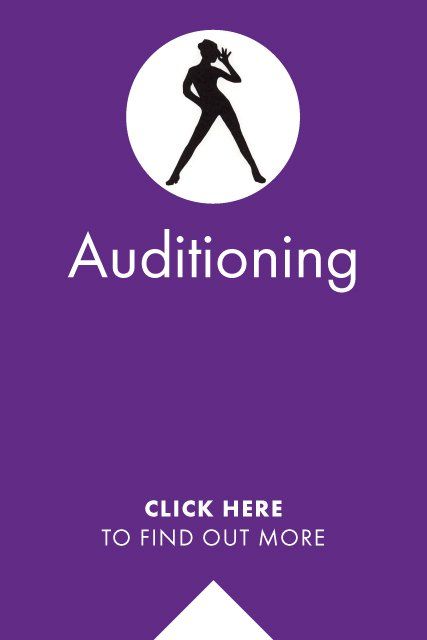 Future Performers help with Auditioning