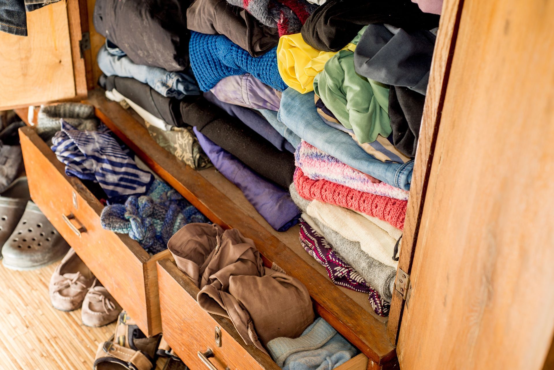 Pile of clothes