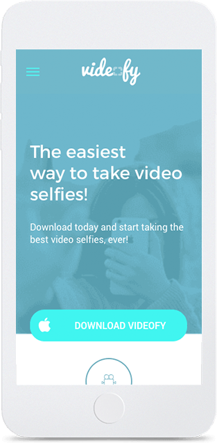 The easiest way to take video selfies !