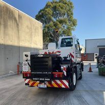 ANC Cranes concrete panel installation project