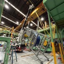 Crane hire for interior jobs