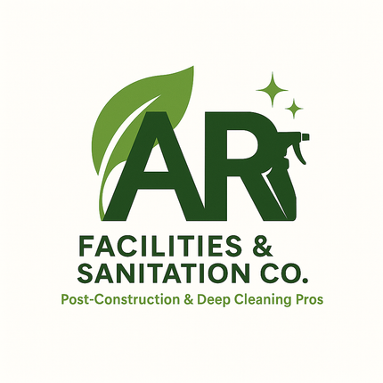 A logo for a company called facilities and sanitation co.