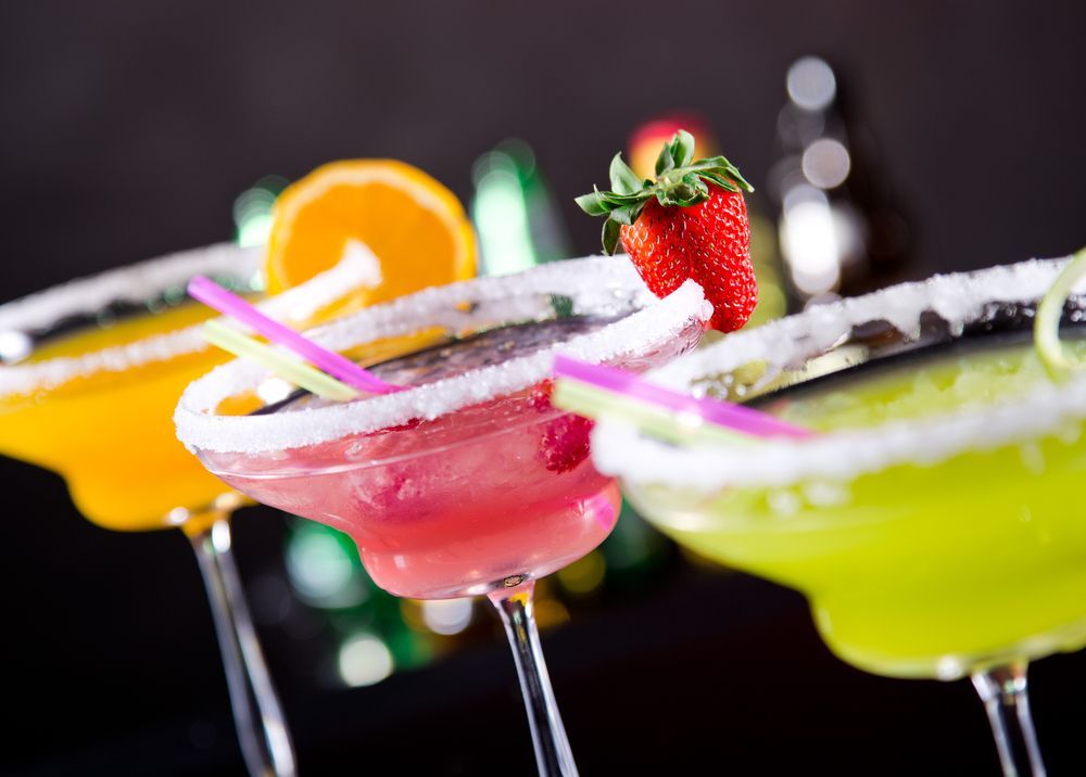 Two Cocktails Are Sitting on a Bar — Pacific Palms Bowling Club In Smiths Lake, NSW