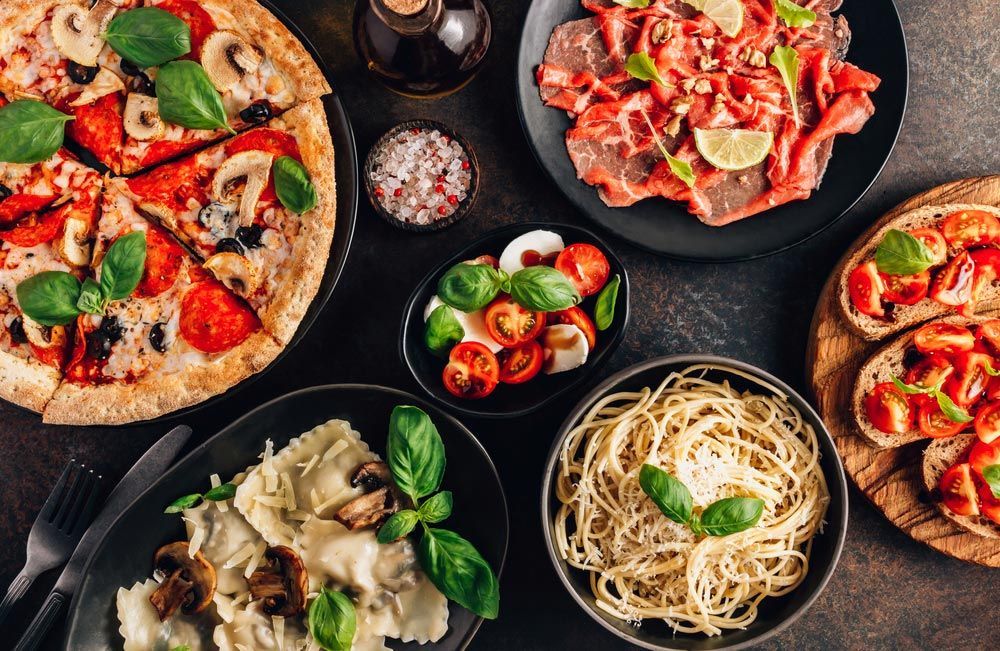 There Are Many Different Types Of Food On The Table — Pacific Palms Bowling Club In Smiths Lake, NSW