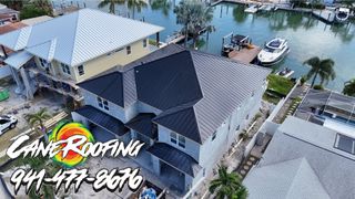 Metal roof installed in Maderia Beach Florida 
