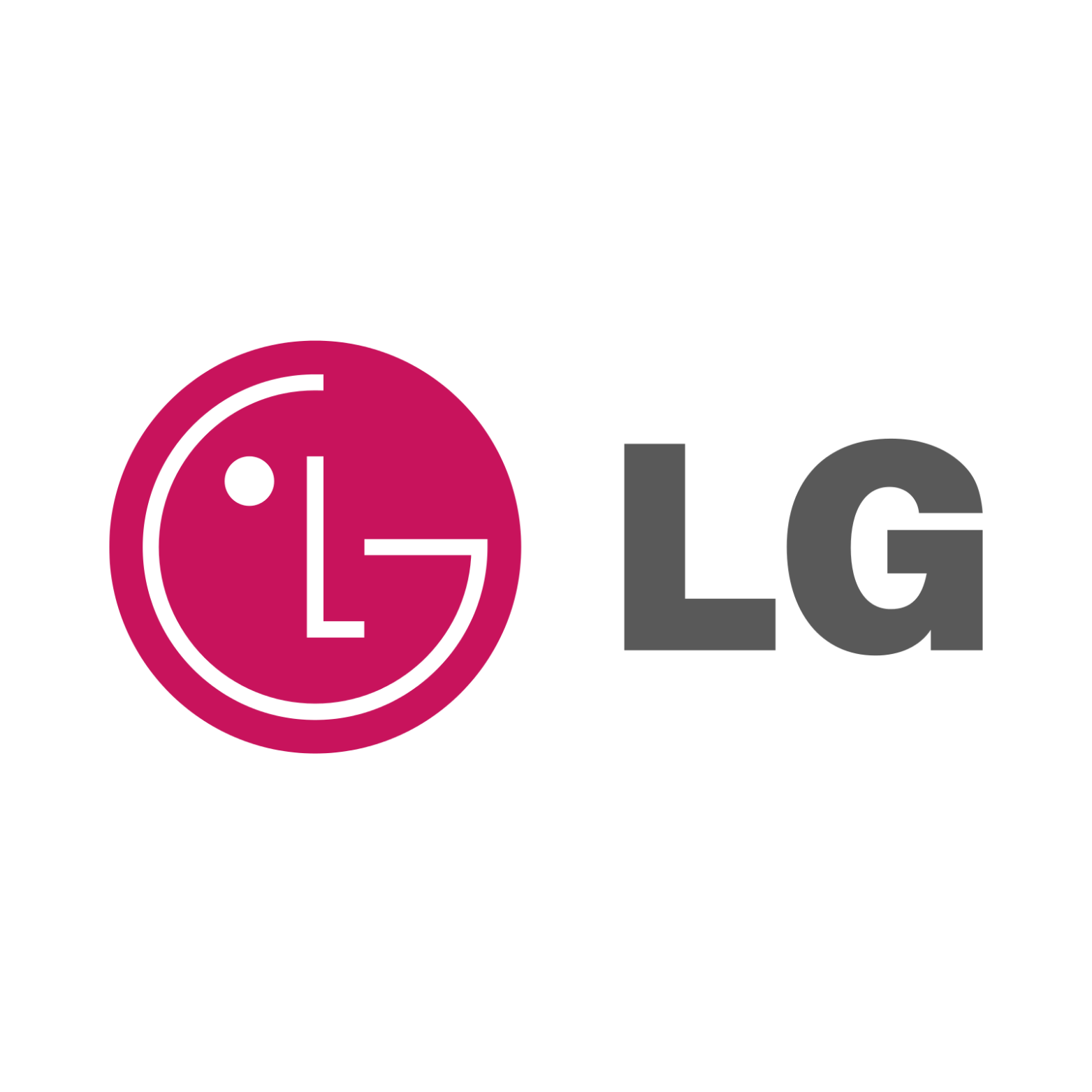 The lg logo is on a white background.