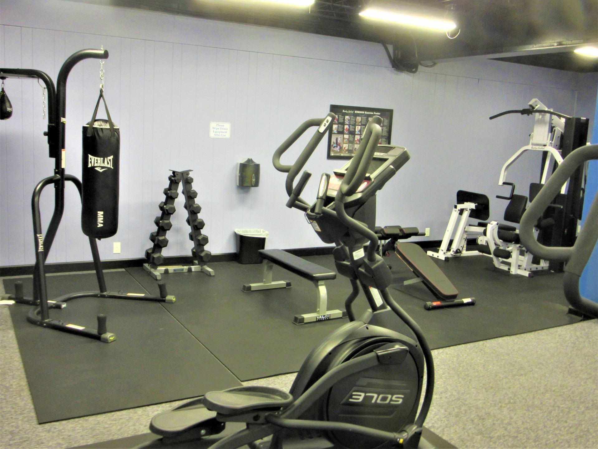Fitness Center Gym Indoor  — Champaign, IL — RDI Properties