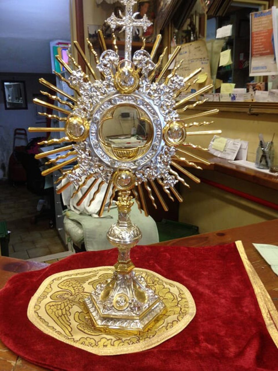 Oggetto d'arte sacra restaurato