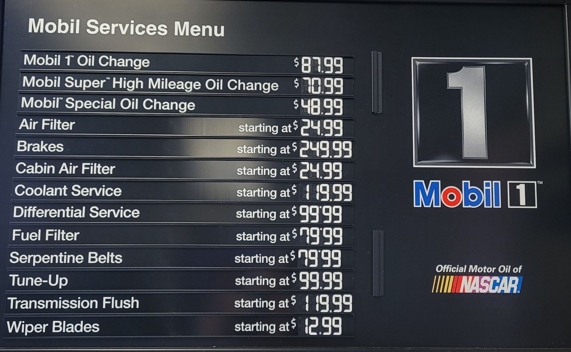 Mobile 1 - Charlie Car Care & Lube