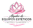 Logotipo con una flor de loto rosa y texto en español: 