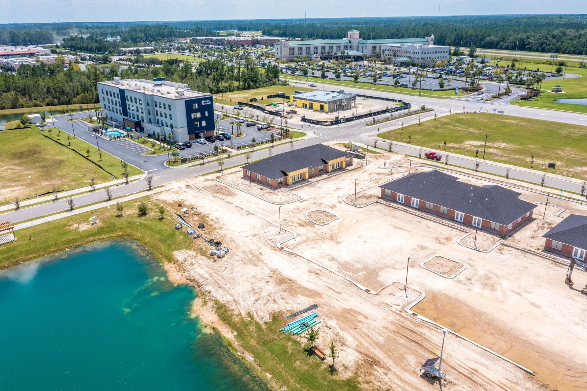Clay Town Center Unfinished Roads — Jacksonville, FL — Hatchett Electrical Contracting