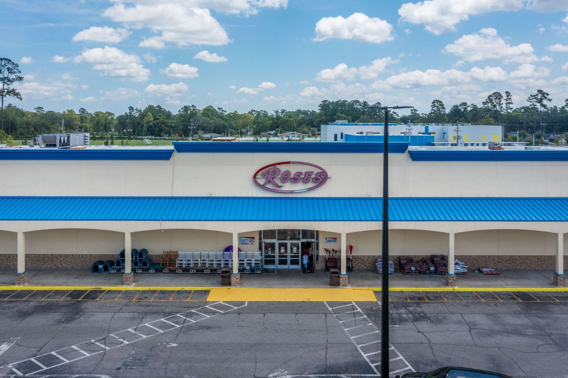 Roses Store Front — Jacksonville, FL — Hatchett Electrical Contracting