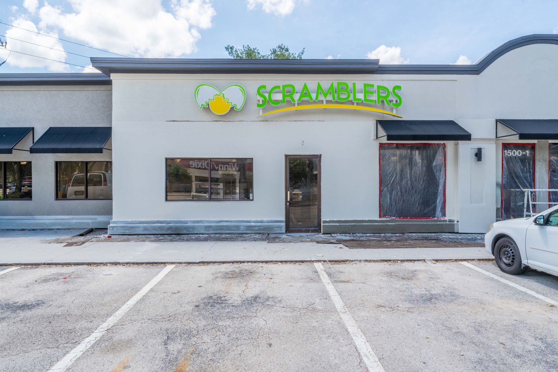 Sramblers Store Front — Jacksonville, FL — Hatchett Electrical Contracting