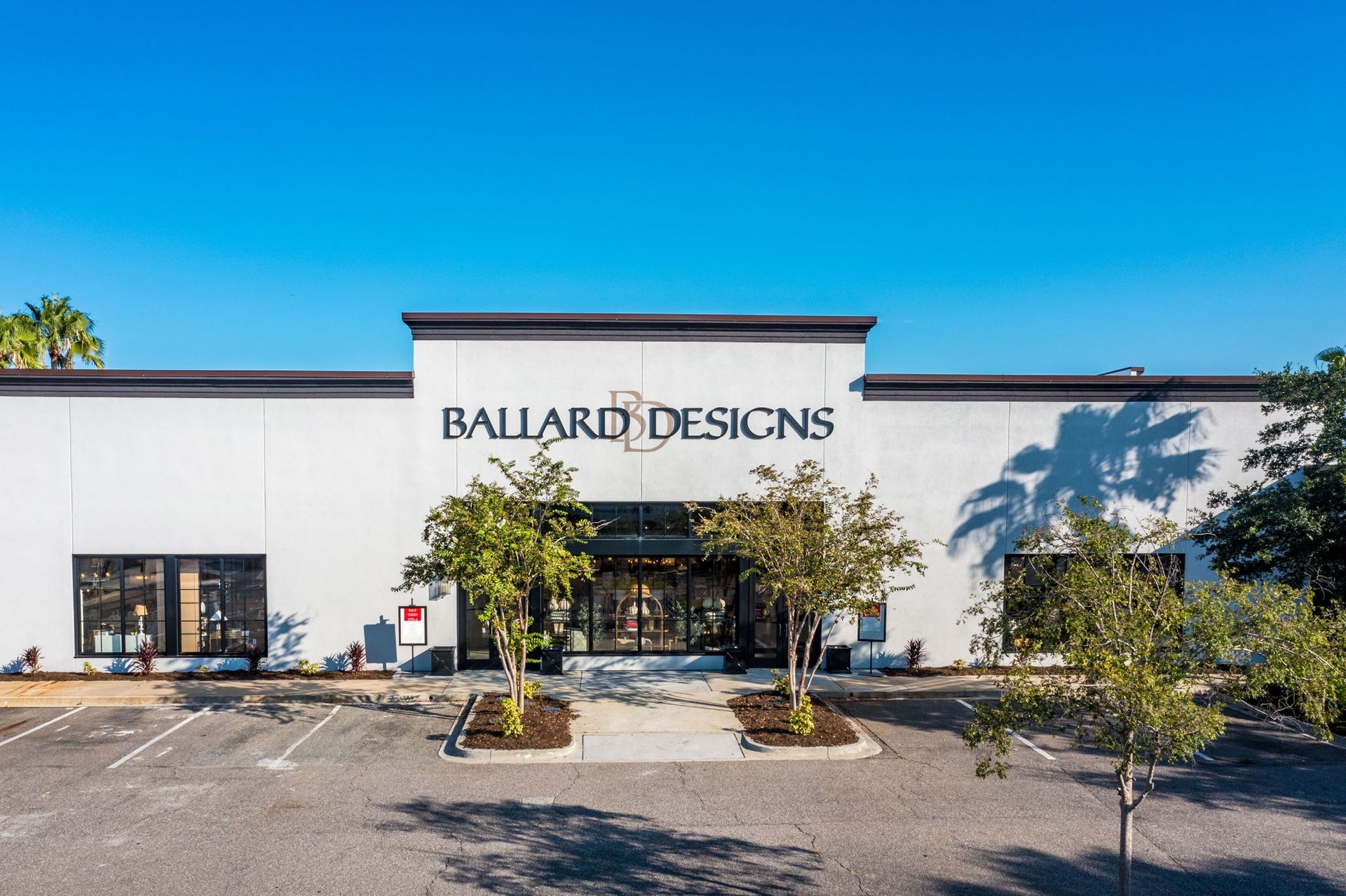 St. Johns Town Center Ballard Designs White Store Frint View — Jacksonville, FL — Hatchett Electrical Contracting