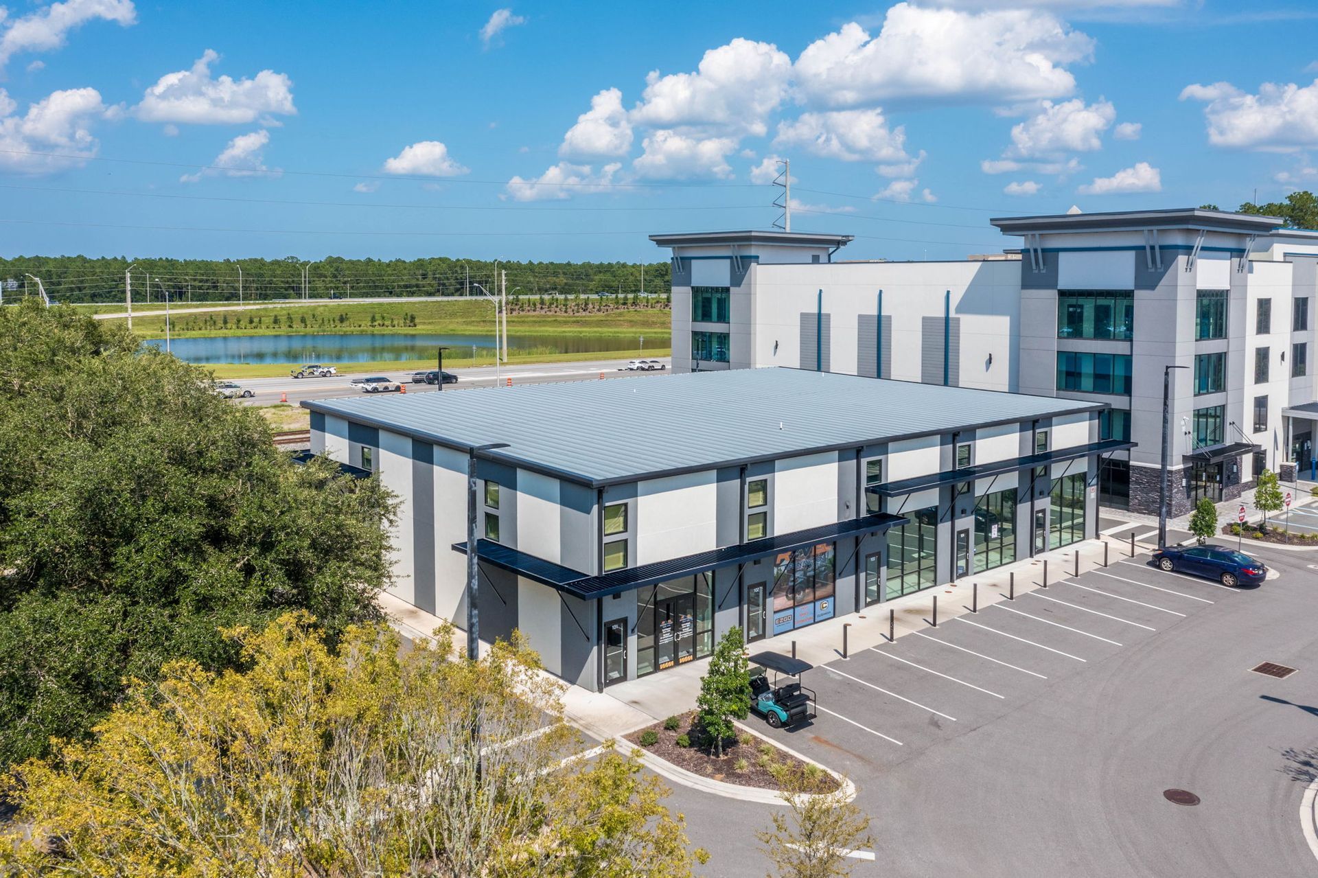 Revel Aerial Side View — Jacksonville, FL — Hatchett Electrical Contracting