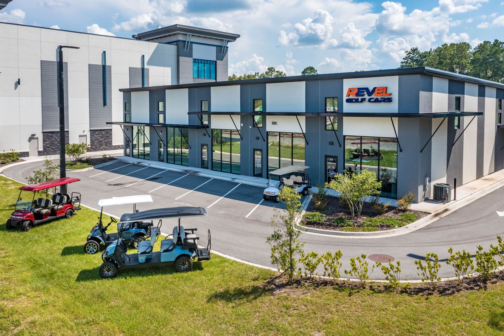 Revel Store Parking — Jacksonville, FL — Hatchett Electrical Contracting