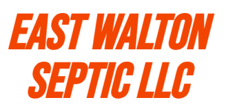 A logo for east walton septic llc on a white background