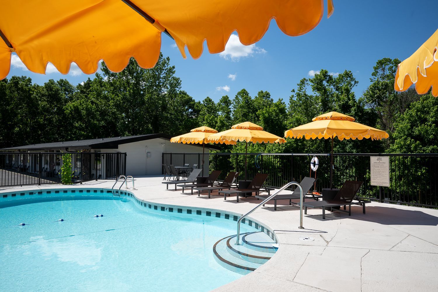 Pool is open from May to September