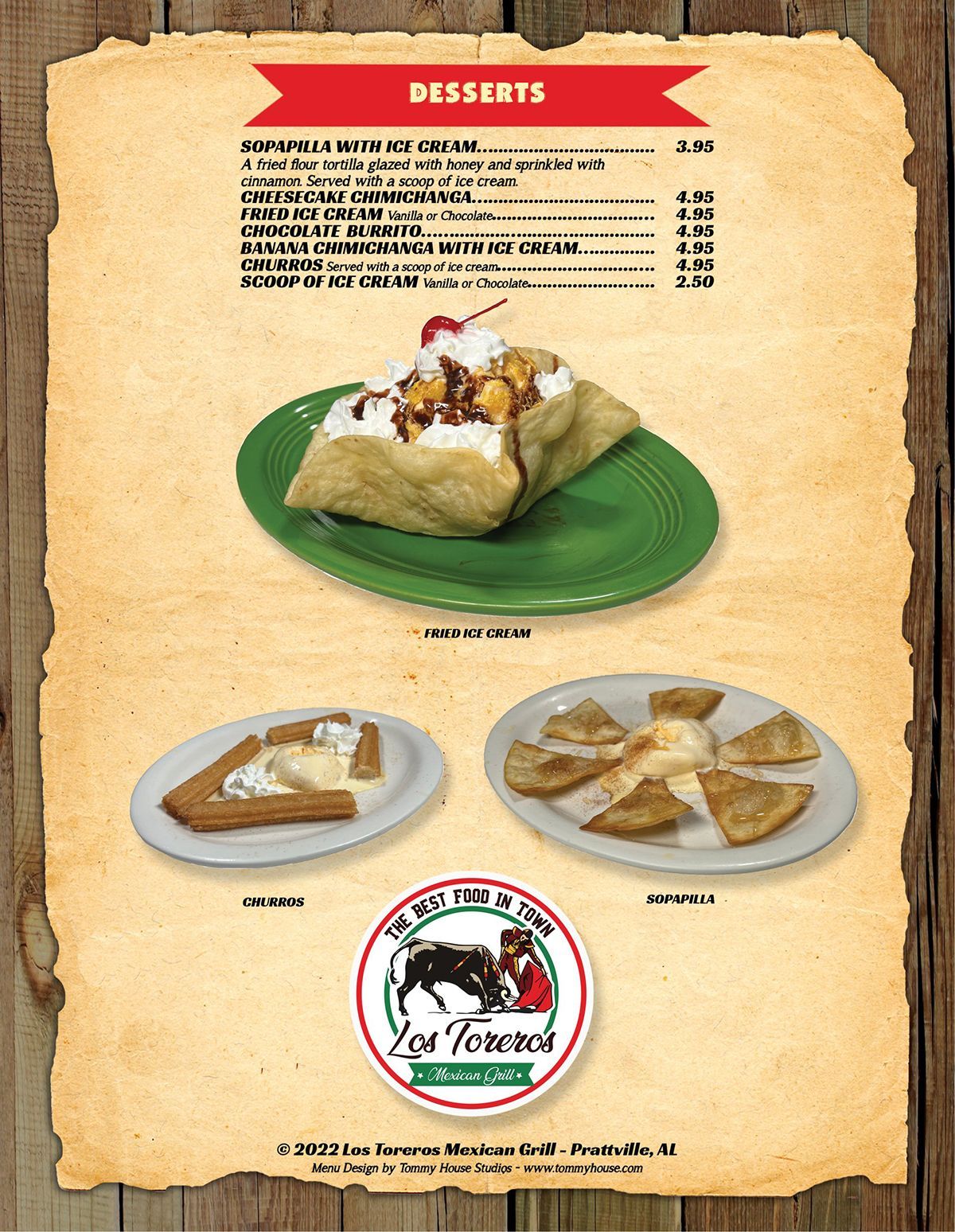 Los Toreros Mexican Grill Prattville, AL - Menu - Page 10