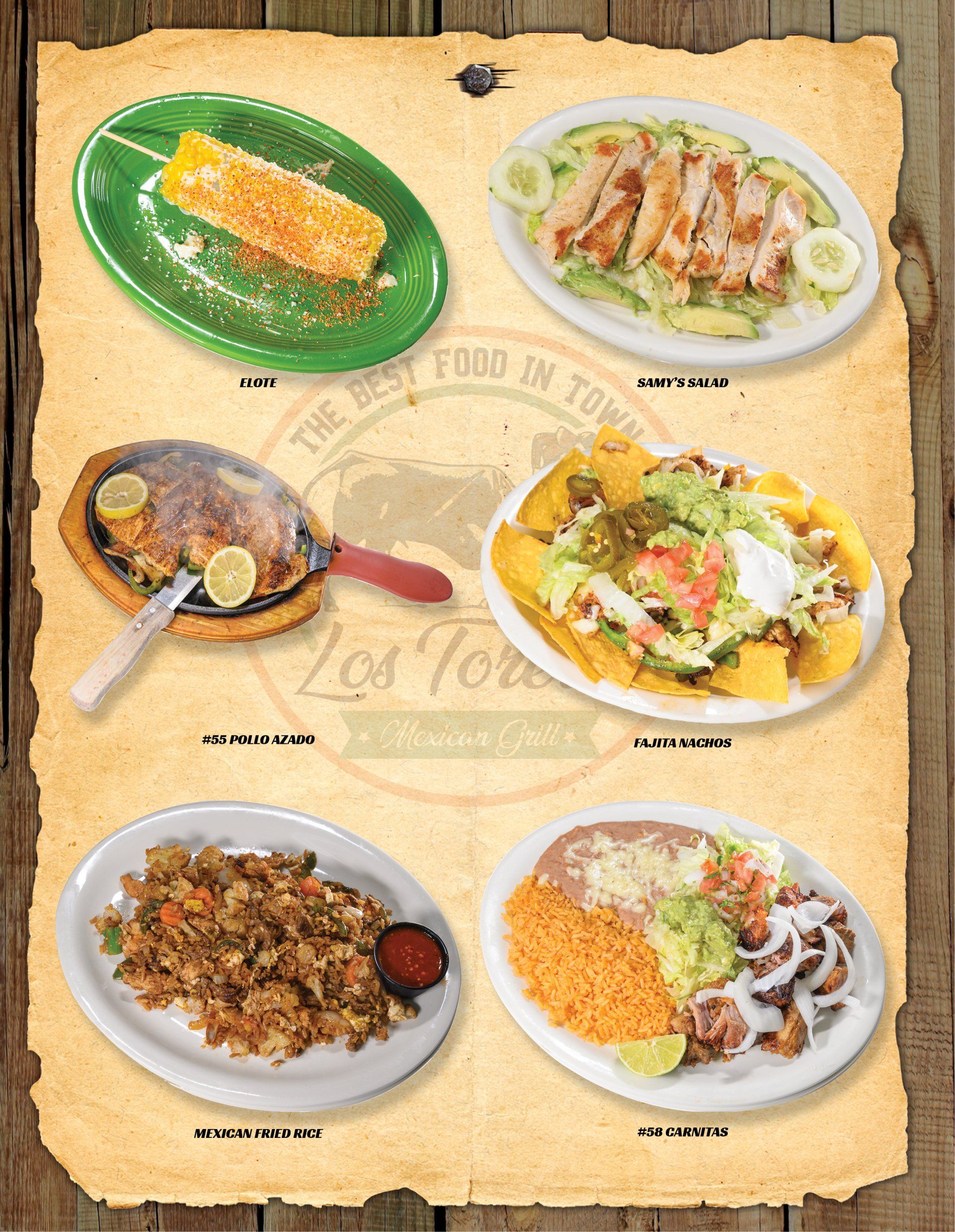 Mexican Food Prattville, AL Los Toreros Mexican Restaurant Menu