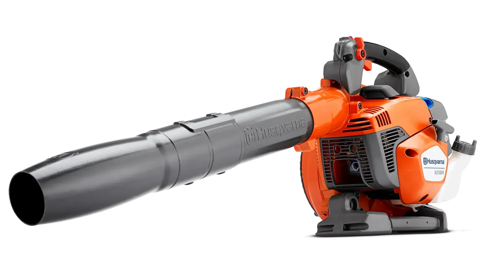 A Husqvarna Leaf Blower Is Sitting on A White Surface — CBS Chainsaw & Brushcutter Specialists - HUSQVARNA in Wauchope, NSW