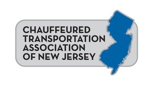 The logo for the chauffeured transportation association of new jersey