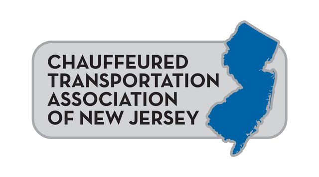 The logo for the chauffeured transportation association of new jersey