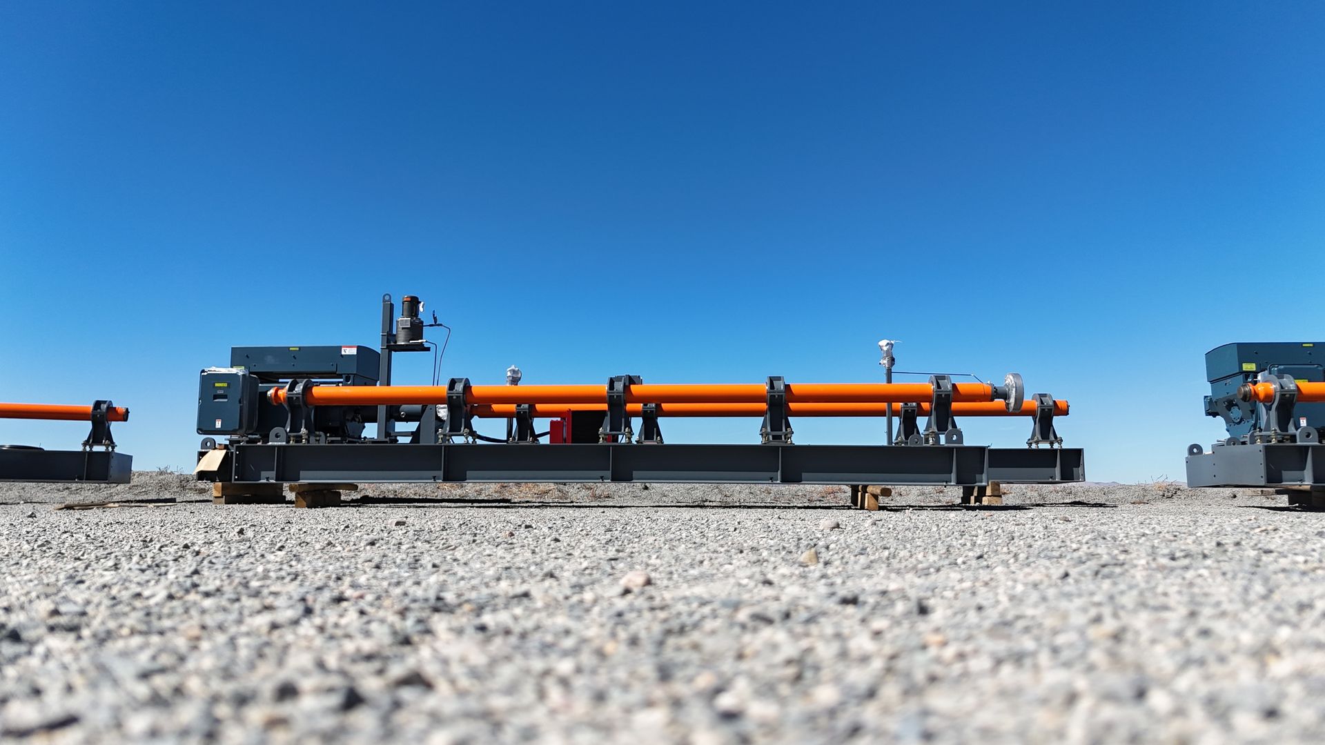 A graph showing the total dynamic load of a pump