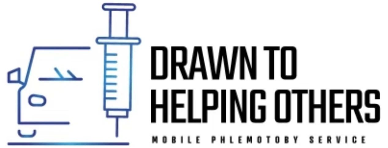 Mobile Phlebotomy Services, Drawn To Helping Others logo