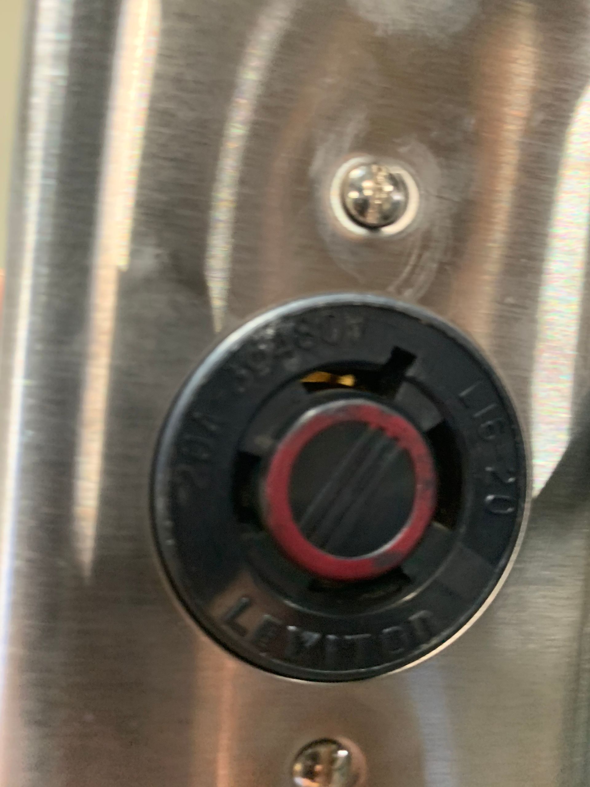 Close-Up of A Metallic Sink Featuring a Prominent Red Button | Bloomington, CA | Expressway Electric 
