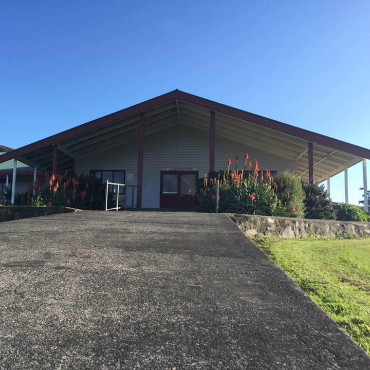 A wharenui concrete driveway