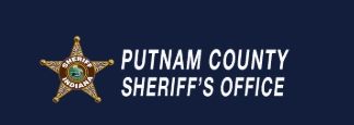 Putnam County Sheriff’s Office logo with gold star emblem on a blue background
